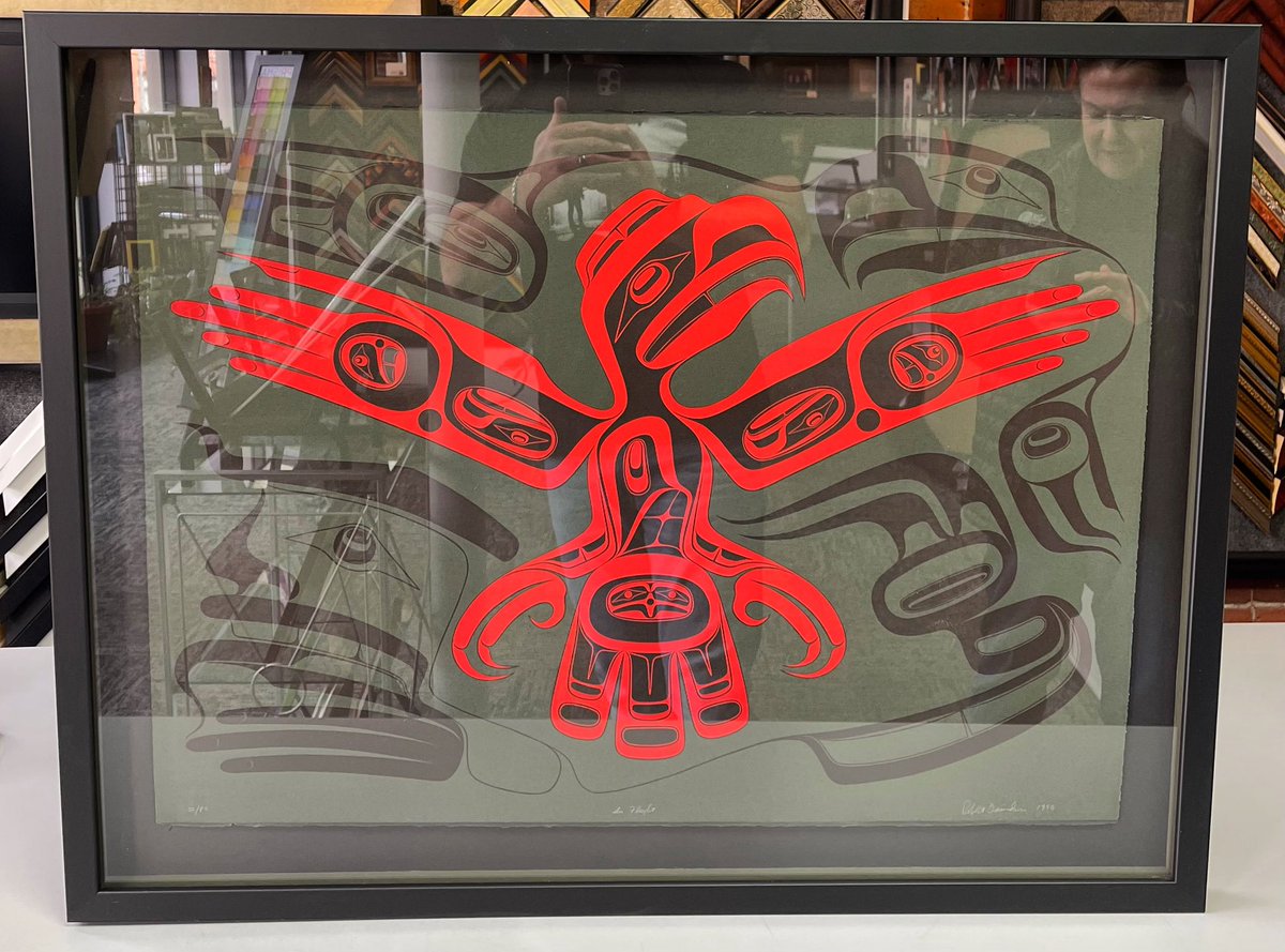 5280customframe's tweet photo. “In Flight” by Robert Davidson floated on acid-free matting, with UV glass and wood frame! #art #denver #colorado #pictureframing #customframing #5280customframing #robertdavidson @truvueglazing @Crescent_CP @FramericaCorp https://t.co/JnSX2r5MCS