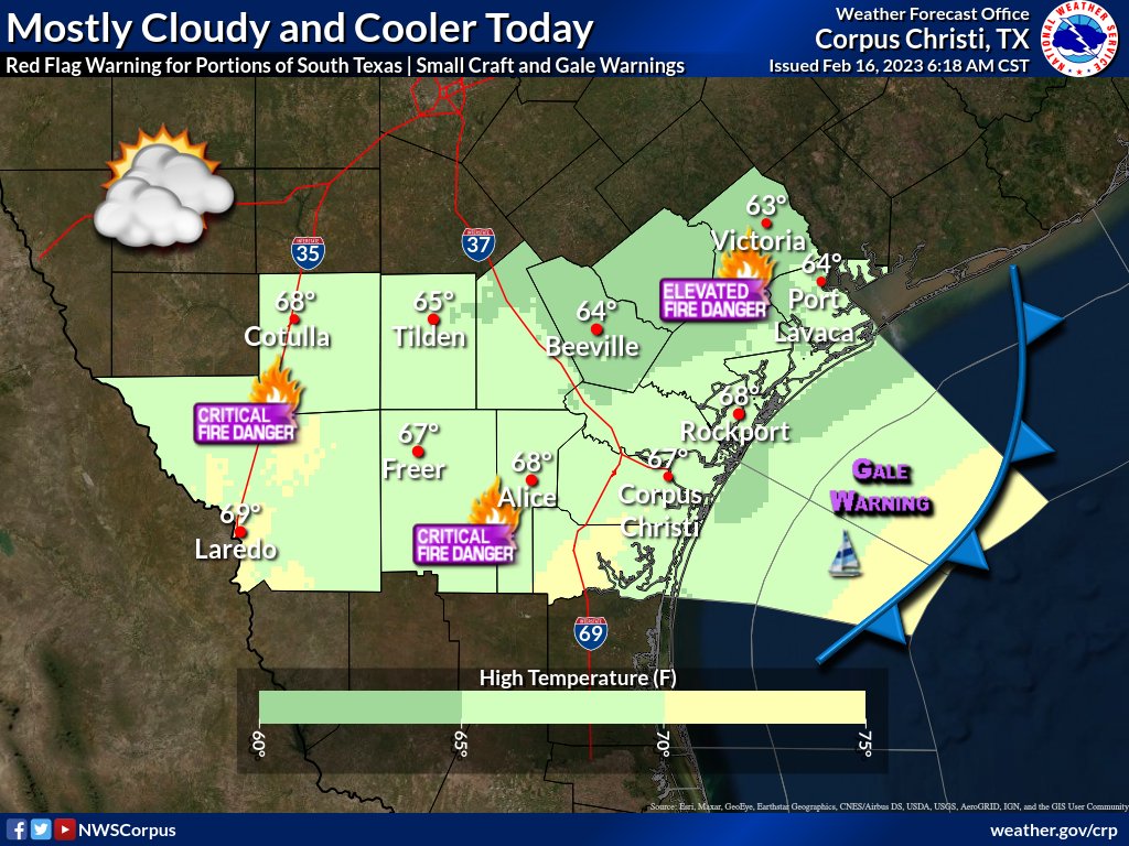 City of Corpus Christi on Twitter "Weather Update from NWSCorpus A