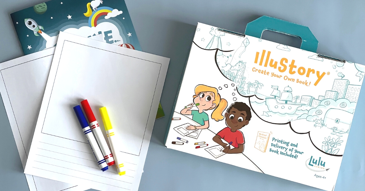 IlluStory Write and Illustrate Your Own Book Kit