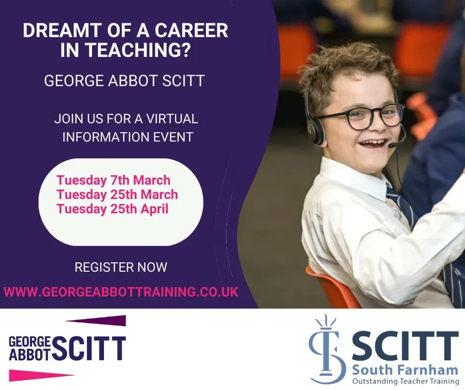 #traintoteachsurrey tweet media