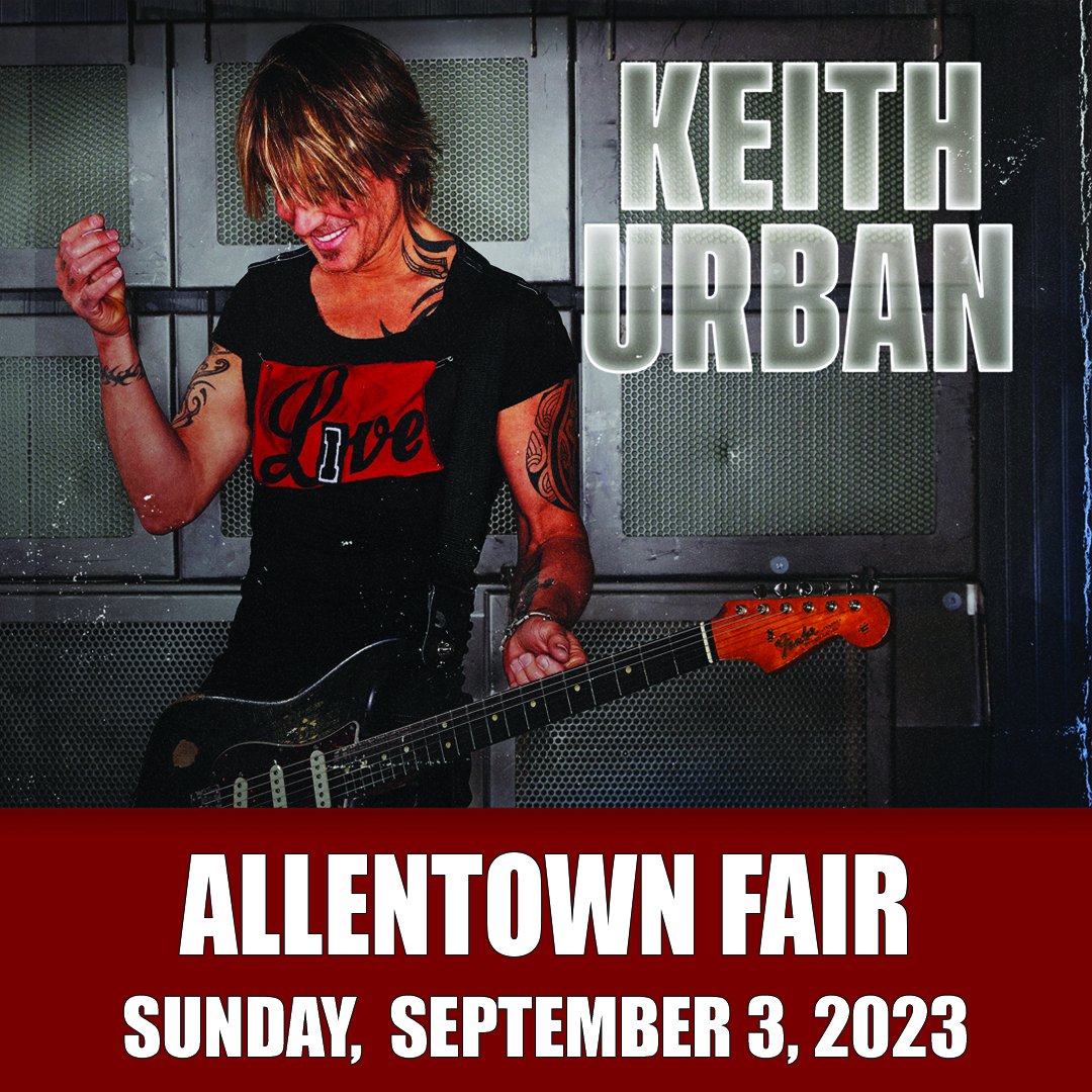 AtownFair's tweet photo. The box office is open today from 10 a.m. - 2 p.m.
@STYXtheBand @kcreospeedwagon
@tylerhubbard @MattStellMusic
@cornellhaynes #chingy
@KeithUrban
#2023grandstandconcerts on the Service Electric Cable TV, Inc. Stage!
#AllentownFair
#homegrownfun https://t.co/5Cr5hDZnti
