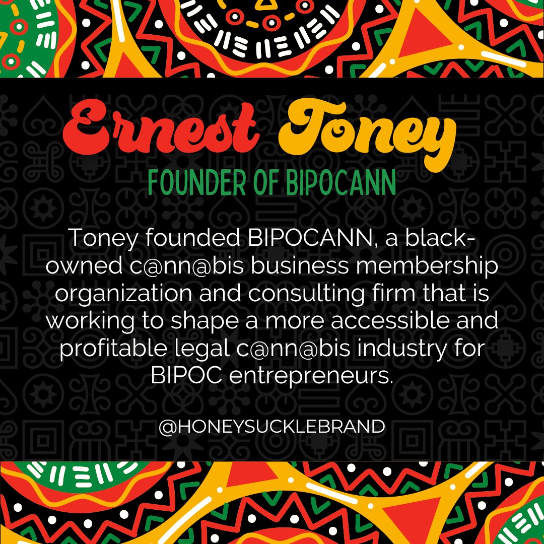 We are proud to celebrate Black History Month❤️💛💚✊

Tag your favorite BIPOC brands, content creators, and advocates in the comments below so we can celebrate them!🤝

💛💜 #blackhistorymonth #bipoc #cannabisadvocacy #cannabisreform