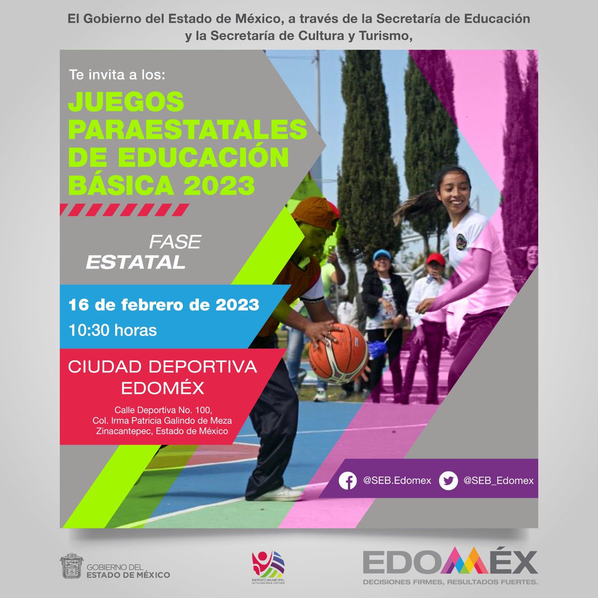 TinocoGRogelio's tweet photo. #Region20Toluca

#Educación @SeducEdomex
#Inclusión

Inicio de los Juegos Paraestatales de Educación Básica 2023, en la 
Ciudad Deportiva "Juan Fernández Albarrán" de #Zinacantepec. @CulturaEdomex

@geramonro05 @ManuelVilchisMV @GobZinacantepec @SEB_Edomex @AnastasiaVega21 https://t.co/qrC4AtCZbz
