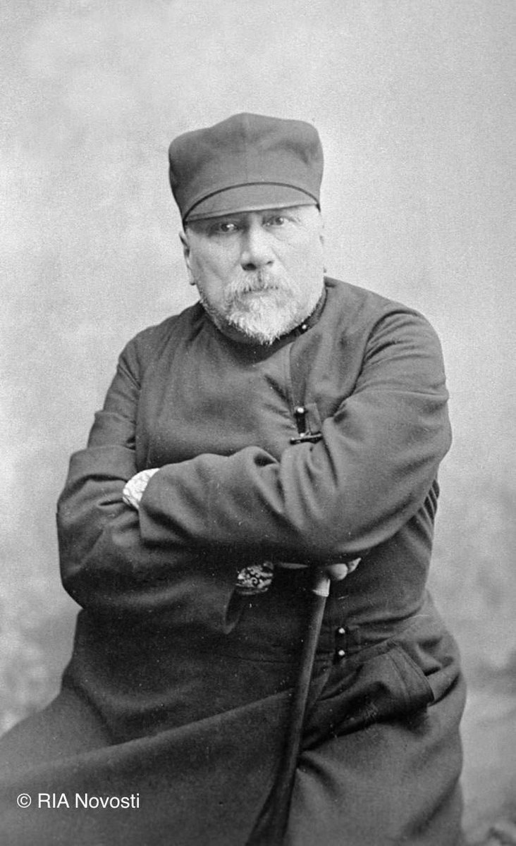 Russia's tweet photo. #OTD in 1831 prominent Russian short-story writer Nikolai #Leskov was born.

⛪️ Explored Russian XIX century provincial life;

📚 His rhythmic-based writing technique is one-of-a-kind;

📝 Best known work - tale about #Lefty, who tried to shoe a flea... #DontAsk, just read https://t.co/fqTI50SNwy