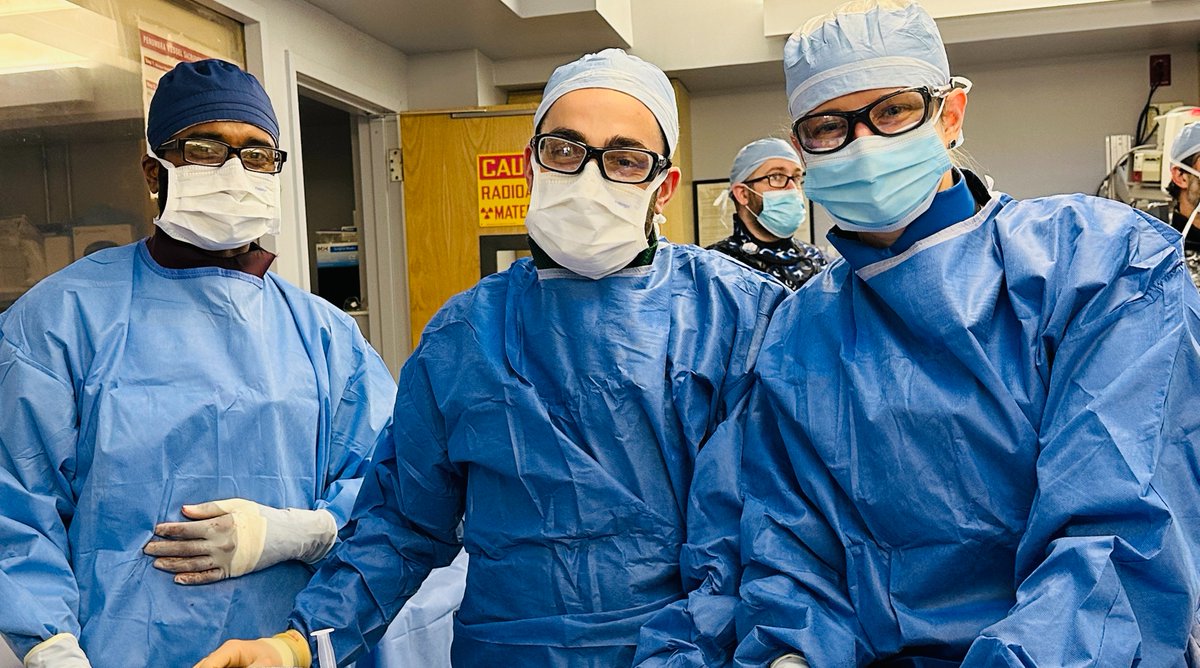 DR & IR Residency Program (@matherradres) on Twitter photo First completely #irad #radres run mechanical pulmonary thromboembolectomy from start to finish using the <a href="/InariMedical/">Inari, now part of Stryker</a> FlowTriever and FlowSaver. #withoutascalpel #minimallyinvasive <a href="/SIRspecialists/">Society of Interventional Radiology</a> <a href="/MoABilal/">Mohammad A Bilal</a> <a href="/Dr_MEDias/">Meagan E. Dias-Vaitses, MD, M.Sc</a> <a href="/GCSANTORO/">Giovanni C. Santoro</a> <a href="/benraj95/">Ben Rajan, DO, MS</a> First completely #irad #radres run mechanical pulmonary thromboembolectomy from start to finish using the <a href="/InariMedical/">Inari, now part of Stryker</a> FlowTriever and FlowSaver. #withoutascalpel #minimallyinvasive <a href="/SIRspecialists/">Society of Interventional Radiology</a> <a href="/MoABilal/">Mohammad A Bilal</a> <a href="/Dr_MEDias/">Meagan E. Dias-Vaitses, MD, M.Sc</a> <a href="/GCSANTORO/">Giovanni C. Santoro</a> <a href="/benraj95/">Ben Rajan, DO, MS</a>