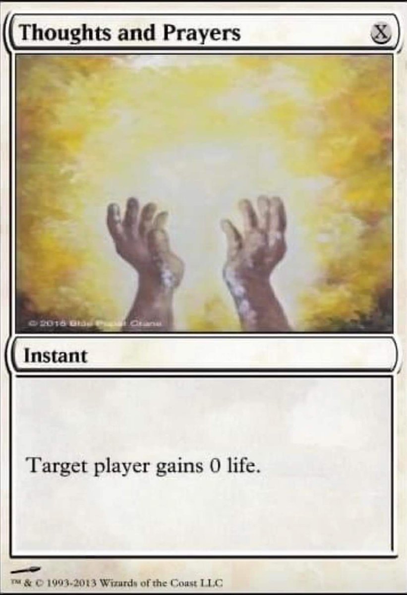 Sleeves_Dweebs's tweet photo. 😆💀#prayersent #MagicTheGathering #mtgaddict https://t.co/LraBXgQjMH