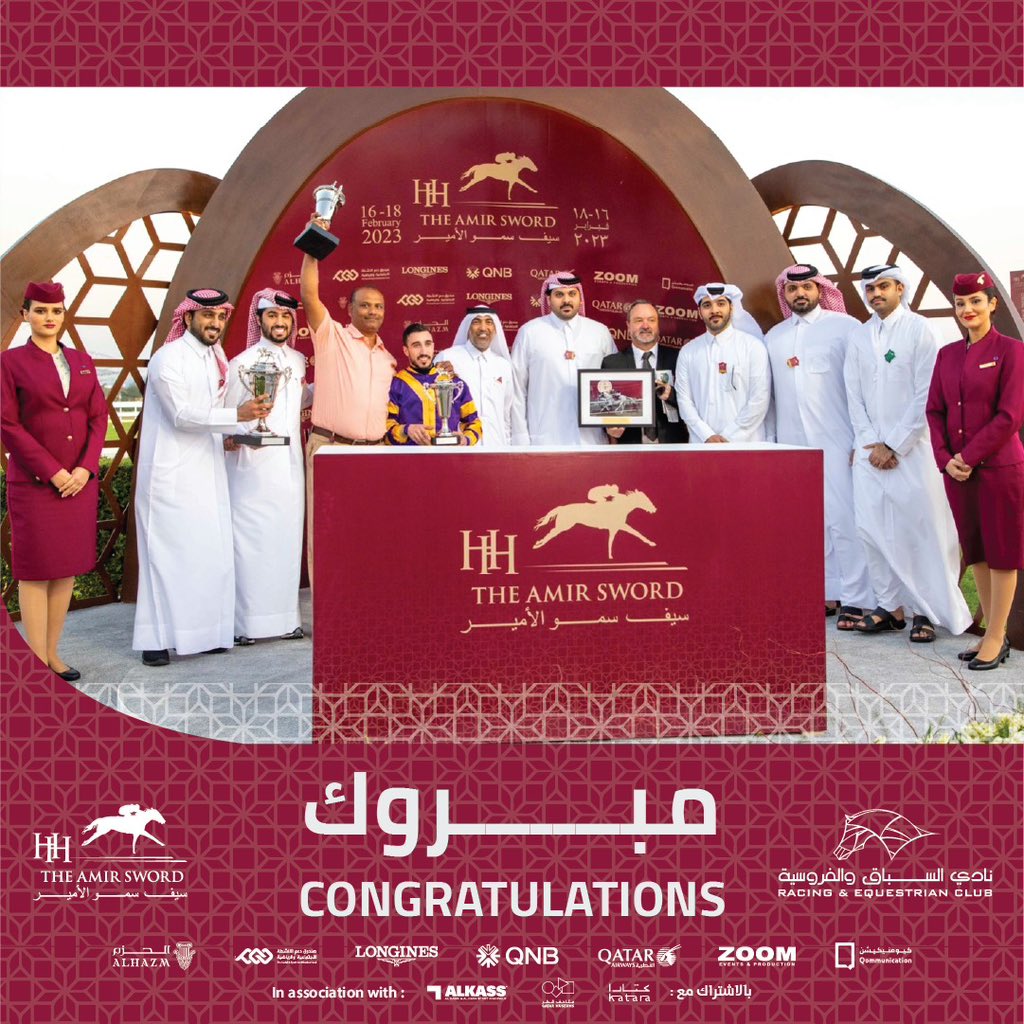 Q_REC's tweet photo. الشوط: البطولة الرملية للخيل العربية الاصيلة إنتاج محلي، 4 سنوات فما فوق، 1200م
الجواد: مارد الجسرة (مارد الصحراء × حوران)
المالك: مربط الجسرة
المدرب: محمد الغزالي
الخيال: ماركو كازامنتو https://t.co/QKr9ocqQtK