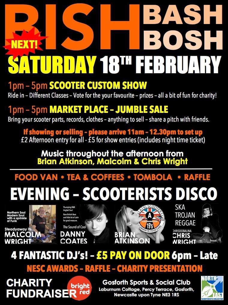 WrightMalcolm's tweet photo. After the great success of the A19’s return do a couple of weeks ago, here’s hoping a load of cash can be raised for #BrightRed charity on Saturday. £5 on the door 😉🎶🎶💥 https://t.co/bSA15itsgd