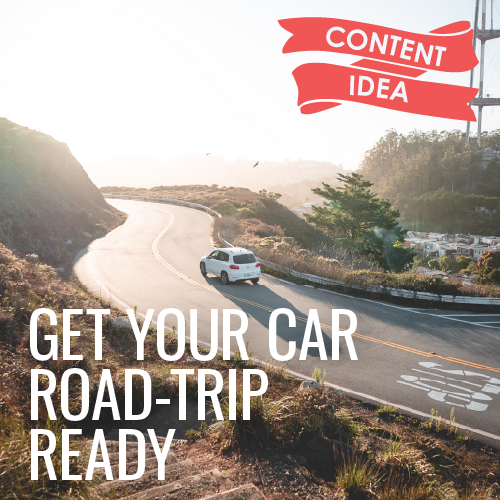 5FifthStory's tweet photo. Road trip season is just around the corner, get your content ready! Get inspired with more ideas for your content: https://t.co/tqDJw0Nhsq

Deadline for May 2023 content is March 1! https://t.co/kHXiMZpsGB