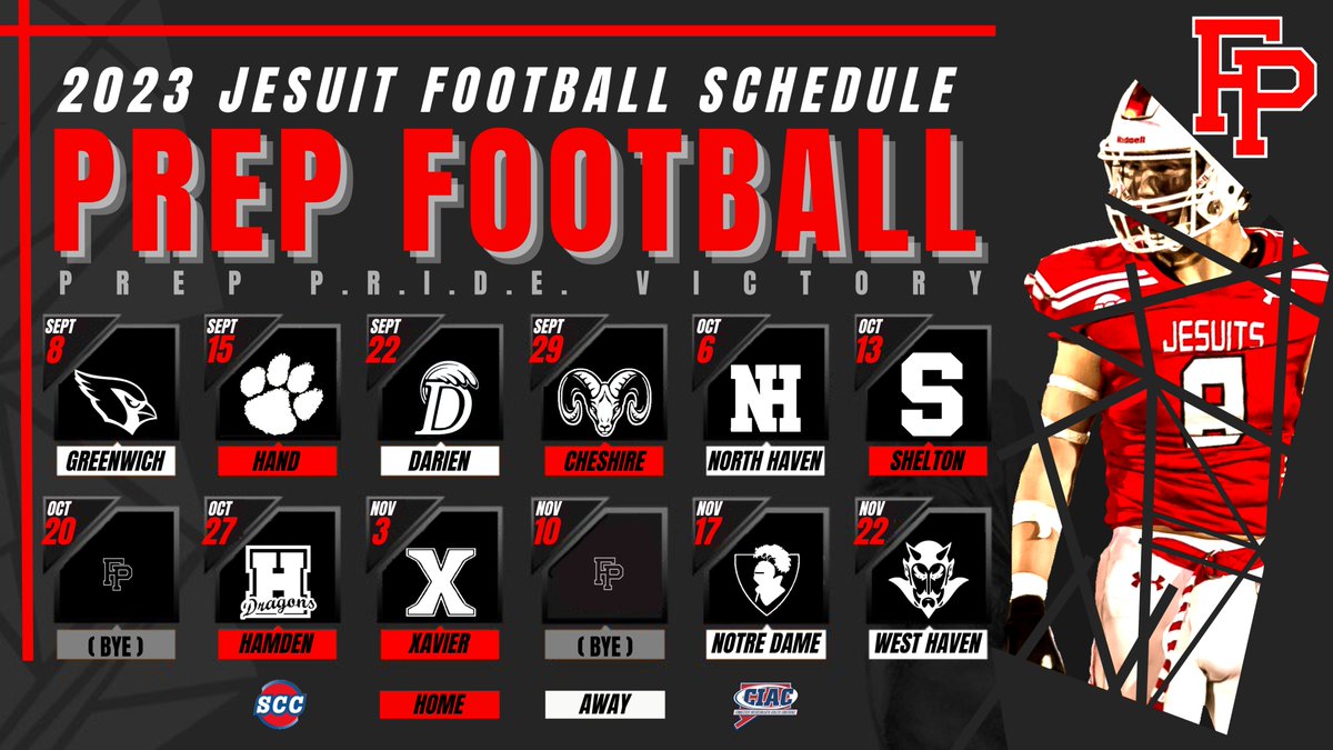 A few dates might be subject to change but this will give you a pretty good idea of what it will look like when we get rolling again in September! #cthsfb