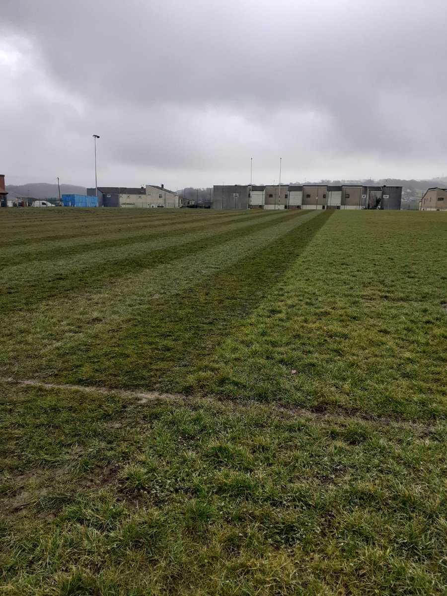 Things you love to see 😍🦄

With a little bit of TLC our pitch is looking on point ahead of our return to league action on Saturday.

The are already looking forward to getting out there 🦄

#profiyniawn