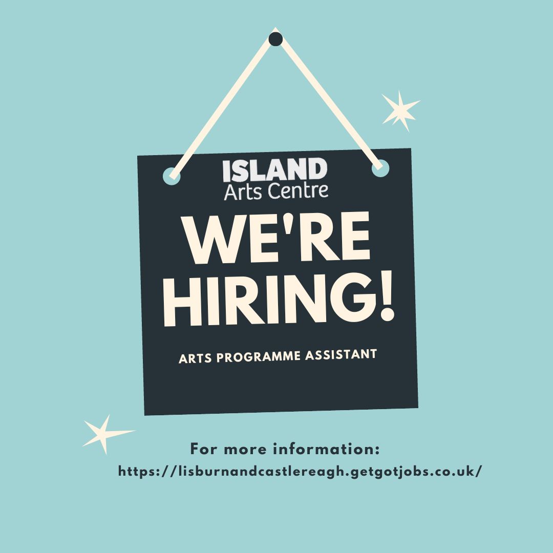 We're hiring for a fabulous role within the Arts as 'Arts Programme Assistant' based in Lagan Valley Island, Lisburn. Applications close 26 February, get your application in now: lisburnandcastlereagh.getgotjobs.co.uk