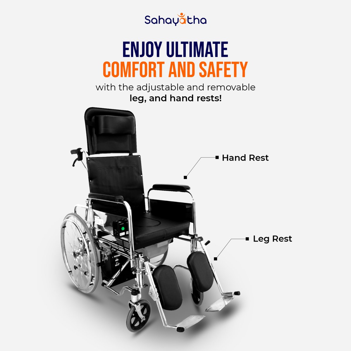 sahayathahealth's tweet photo. The adjustable and removable leg and hand rests provide customizable support, allowing you to adjust the position of your legs and arms to your preferred comfort level.

#product #wheelchairlife #automotivewheelsystem #postsurgery #surgery #oldagehomes #defecation https://t.co/zgkaf8Q6DT
