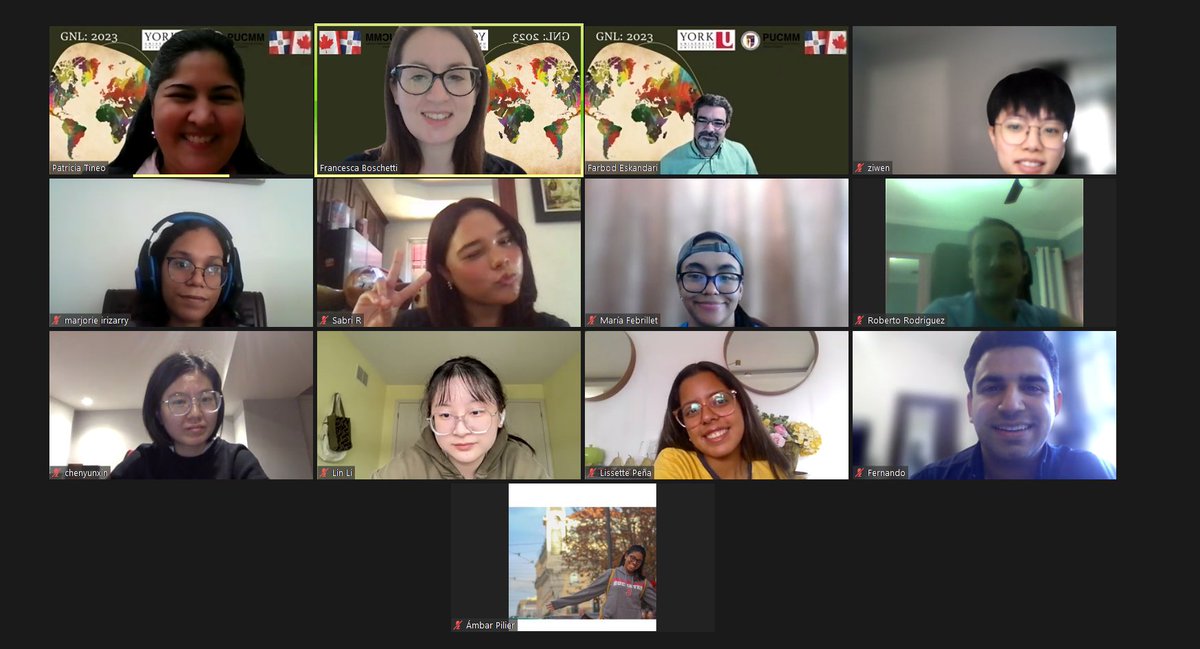 This Winter marks a full year of collaborations between our Graduate Studies Preparation Program (GSPP) and Pontificia Universidad Católica Madre Y Maestra (<a href="/PUCMM/">PUCMM</a>) in the Dominican Republic. 

Students interacted with their peers while enhancing their English skills!
_
#YUELI