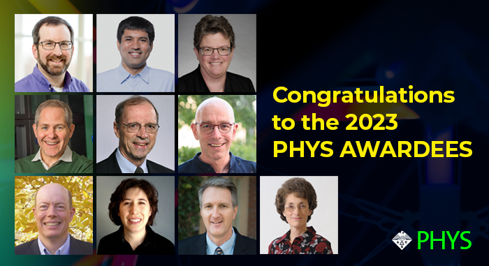 ACSPHYSDivision's tweet photo. Congratulations to the #2023 PHYS Awardees! We celebrate your achievements and thank you for advancing the chemical enterprise and making a positive impact in your organizations, communities, and society. See Awardees: https://t.co/F27ciFg5yx https://t.co/6l00n1UC2F