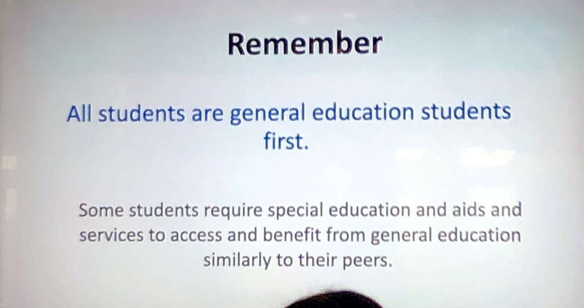 Advice to gen ed educators, admin and more by David Bateman? Be a good human being.  That’s it, folks.  It’s that simple.