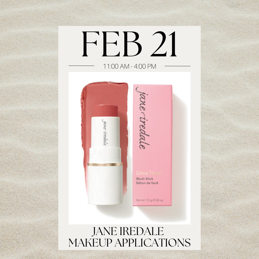 "May your eyeliner be even and foundation be perfectly blended" 🤩
It can be too when you schedule your Makeup Application with our <a href="/janeiredale/">janeiredale</a> Makeup Artist! 
We have appointments available on February 21st from 11:00 AM - 4:00 PM!

Call to reserve your spot: 817-416-9366