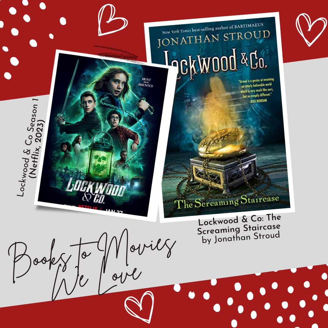 LibraryNpms's tweet image. Love a good ghost-hunting mystery series? Look no further than the Lockwood &amp;amp; Co. series by Jonathan Stroud, then check out the brand new series streaming on Netflix to compare! #appilyeverafter #NPMSGrizzlies #WSDLibraries