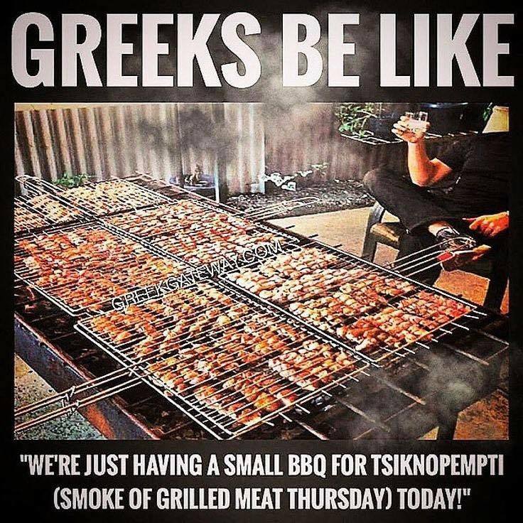 WindyCityGreek's tweet photo. Happy Tsiknopempti! | #greeks #greekcustoms #greektraditions https://t.co/tF66I3yPxs
