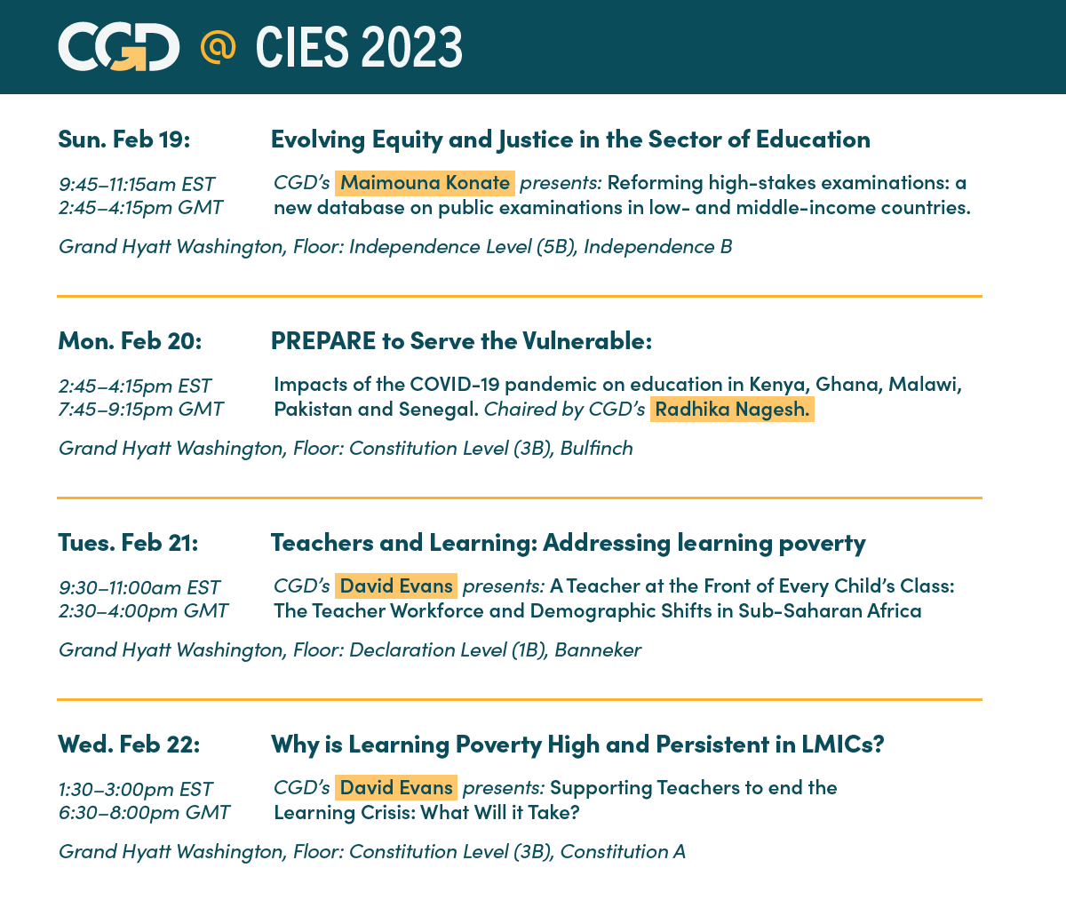 Center for Global Development tweet media