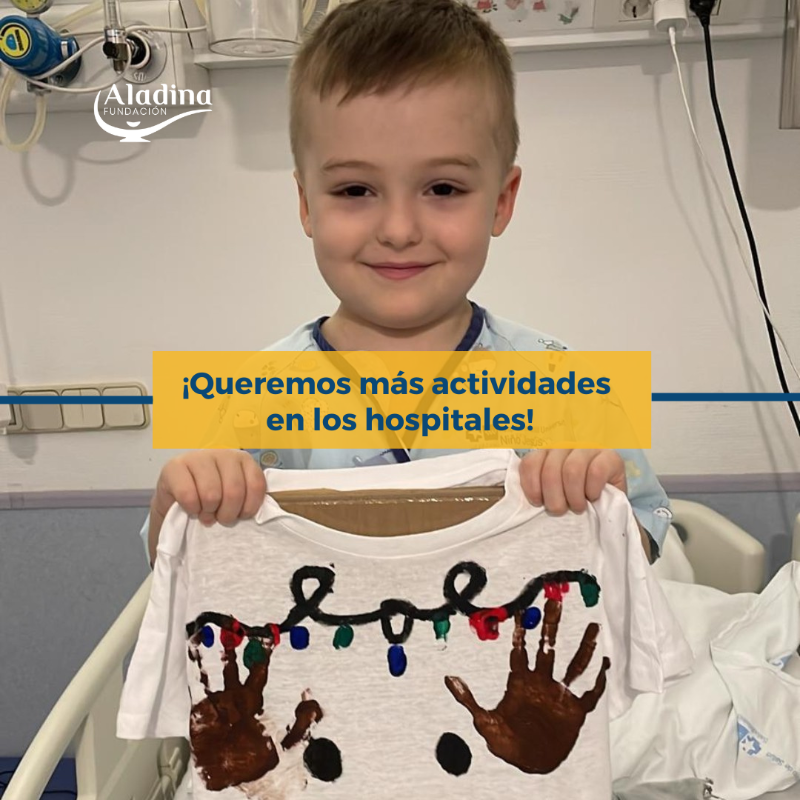 FundAladina's tweet photo. No lo podemos olvidar: los niños con cáncer están hospitalizados, ¡pero siguen siendo niños!

🟠 Es muy importante que puedan contar con salas de juegos y otras actividades que les distraigan y les ayuden a llevar lo mejor posible ese tiempo en el hospital.