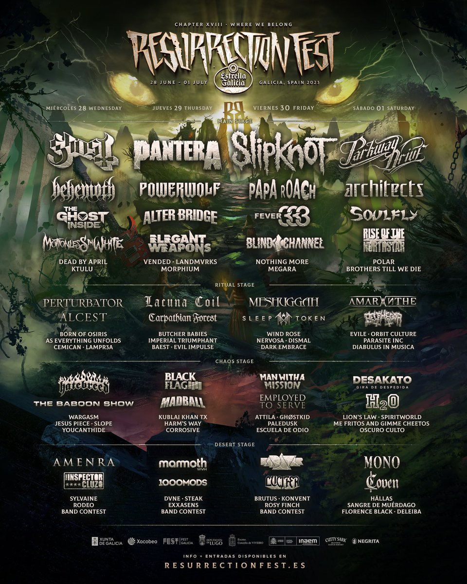 MIWband's tweet photo. SPAIN! We're coming back for @ResurrectionESP this summer. Can't wait to see you again.

https://t.co/HoTd8hJIPa https://t.co/2jF703ysNP