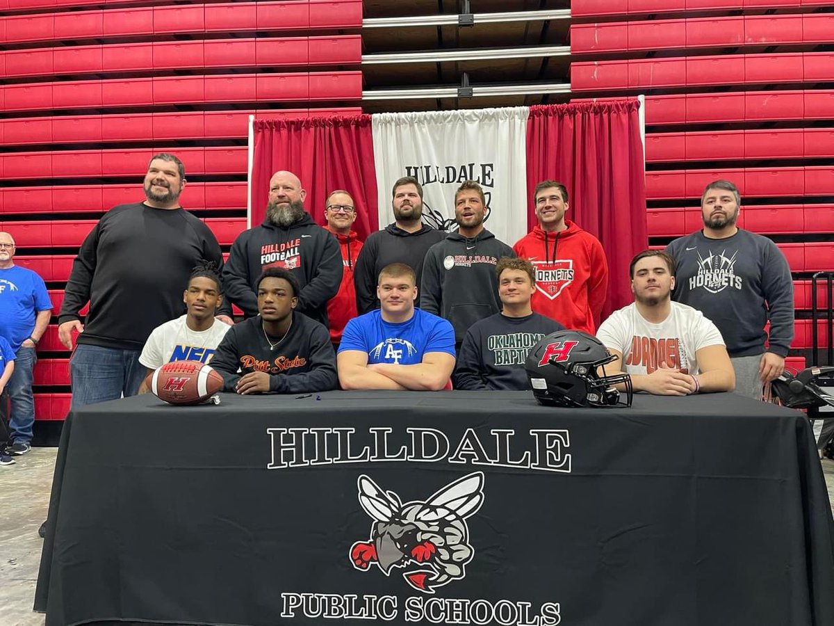 Jenkins6Aden's tweet photo. Had a great signing day and can’t wait too begin the next chapter of my life.🦬 @OBU_Football https://t.co/IbrEdok3UD