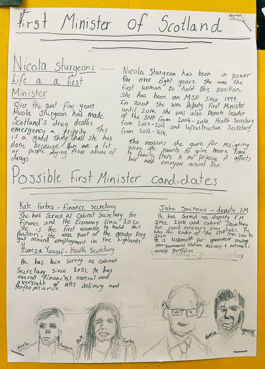 After Nicola’s announcement I changed the nature of my lesson 20 minutes before my S3’s came in - very glad I did!! It has been great to see lots of interest and discussion from all pupils surrounding the topic across school the last couple of days 💬