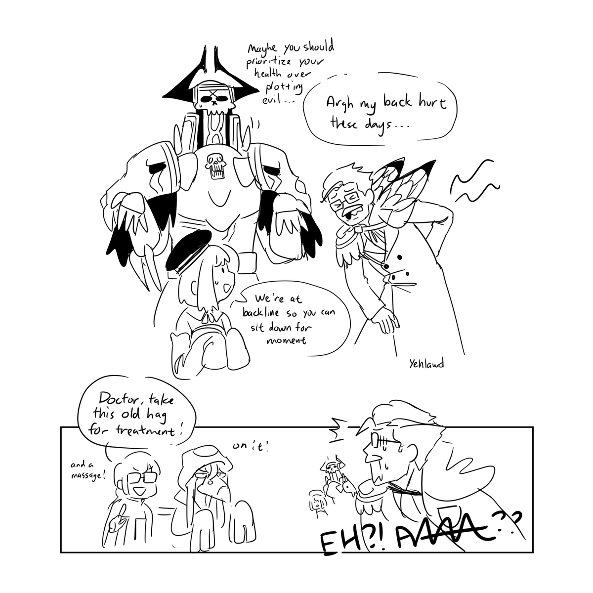 thinking about Moriarty being literal old man #FGO #FateGO 