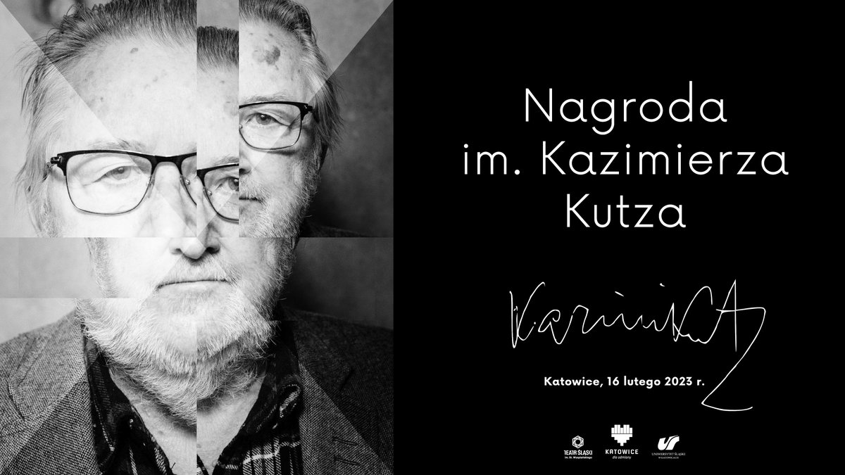 Gala wręczenia Nagroda im. Kazimierza Kutza już dzisiaj o 18:00!
TEGOROCZNI NOMINOWANI:
🏅rysowniczka Marta Frej, 
🏅reżyserka Maja Kleczewska, 
🏅architekt Robert Konieczny / KWK PROMES, 
🏅aktorka Maja Ostaszewska,
🏅malarz Henryk Waniek