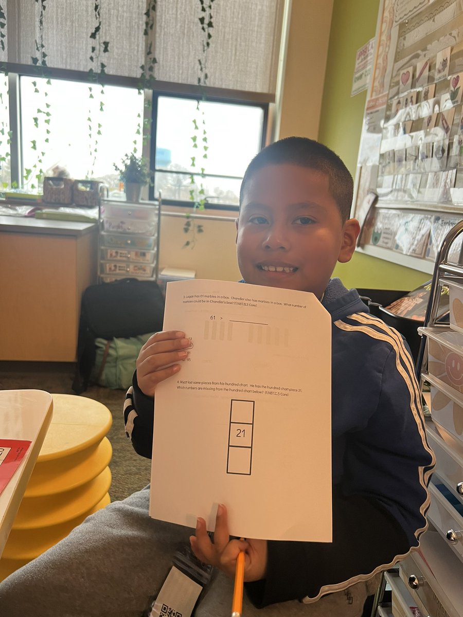As we were taking our sprint assessment this Blazer said when he grows up he wants to be a teacher at <a href="/ButterflyRidge1/">Butterfly Ridge Elementary School</a>. Taking ownership in his learning and his future! ❤️