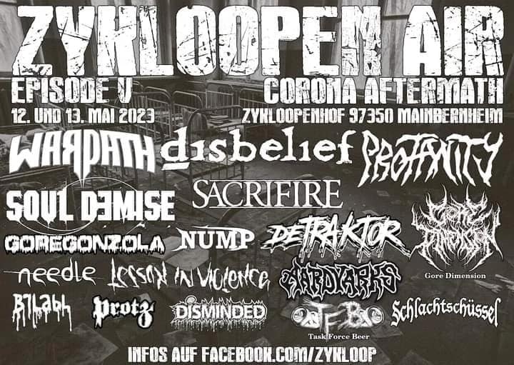 PROFANITY_blast's tweet photo. Profanity @ Zykloopenair 2023!!!
ticket link: https://t.co/RVfR2q2Nk9
#profanitydeathmetal
#fragmentsofsolace https://t.co/amvnfRj6a4