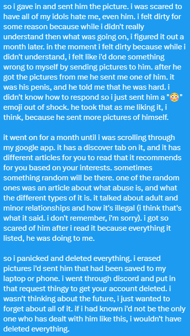 throwawaypeach1's tweet photo. #ElliotGindi this is all. i just want to get this out. https://t.co/ull0WLKCig