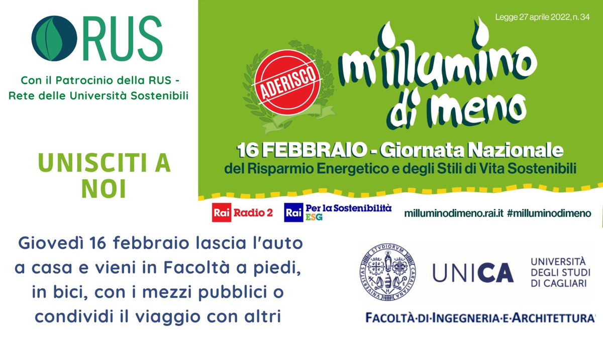 E tu come sei arrivata/o in Facoltà?

Compila il modulo:
docs.google.com/forms/d/e/1FAI…