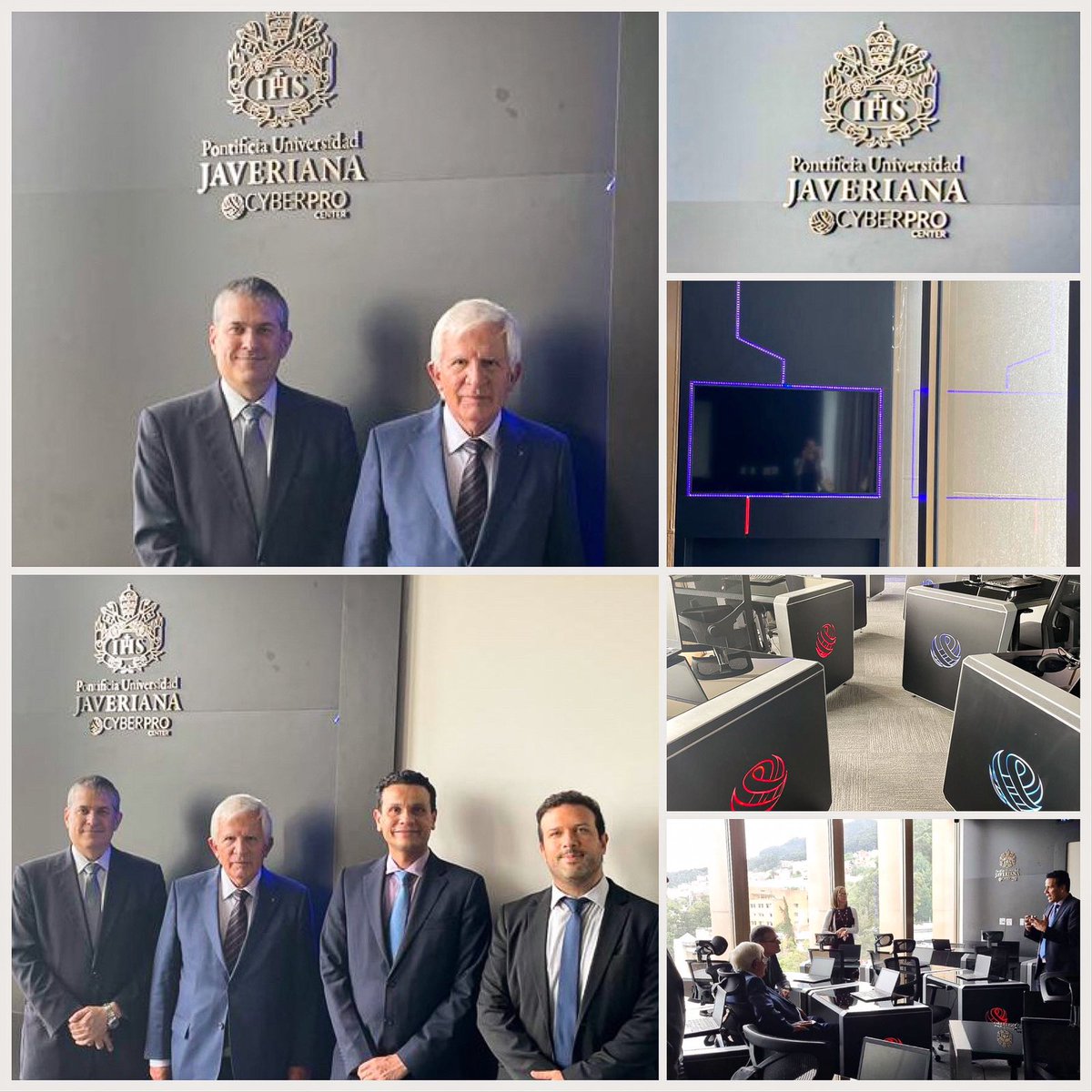 galida12's tweet photo. Hicimos un recorrido por el @CyberPro_Center de @UniJaveriana, para estudios de Ciberseguridad en 🇨🇴.

En este centro forman talento humano con conocimiento 🇮🇱, para desarrollar capacidades en #Cyber, que fortalezcan la seguridad nacional y los corporativos colombianos.
 🇮🇱💪🏻🇨🇴 https://t.co/hVFT6oUbOb