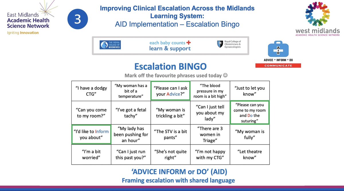 johns16_nina's tweet photo. Great afternoon with our 3rd Midlands learning system ๐working to improve clinical escalation in Maternity #EBCLearnAndSupport @littlesooze @susannacrowe @Dr_Dharni @wmahsn #TeachAndTreat #AID #TeamOfShift https://t.co/COSfbbP2s0