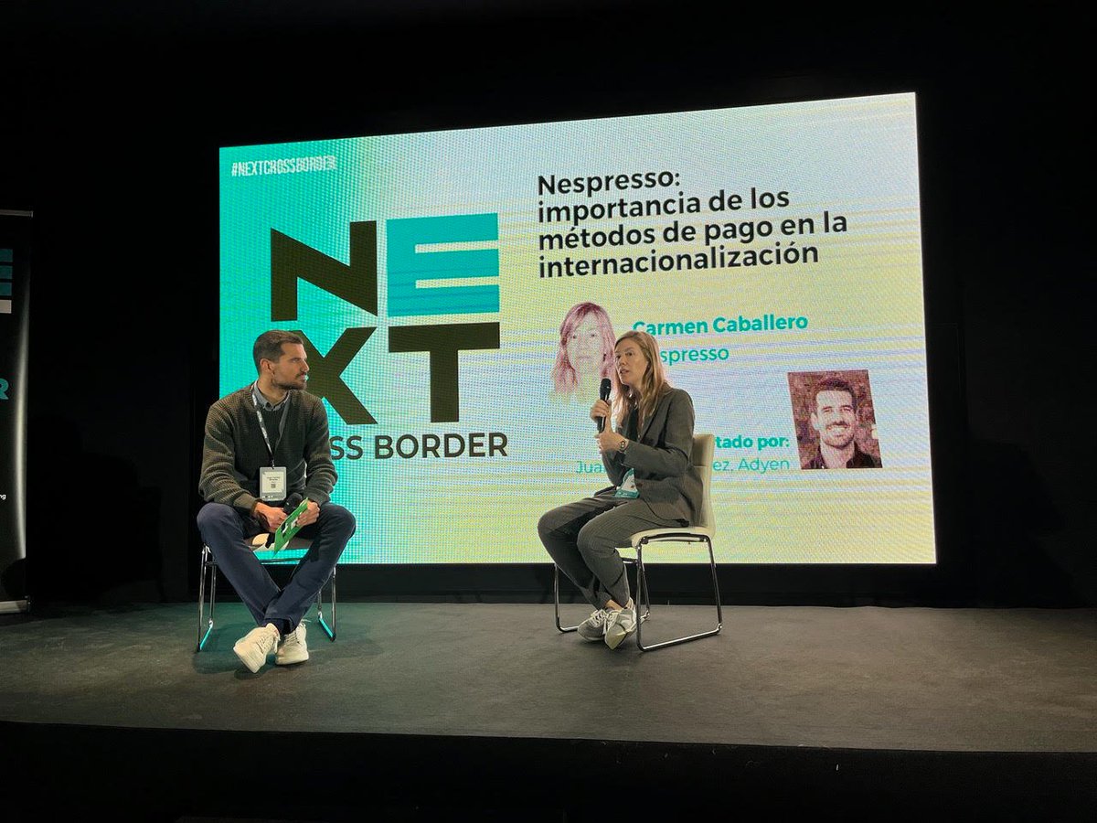 adyen_es's tweet photo. No podíamos faltar en #NEXTCrossBorder 🚀
¡Gran evento, @mkt4ecommerce! https://t.co/q1gRACODuK
