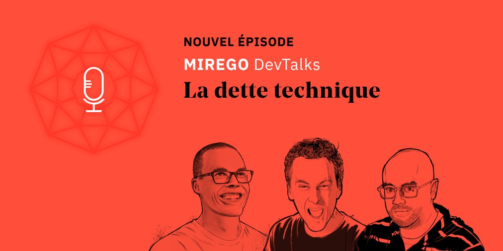 mirego's tweet image. Nouvel épisode de #MiregoDevtalks ! ✨🎙

Dans cet épisode, @remi et ses invités discutent de la dette technique, un concept qui demeure inévitable lorsqu’on doit maintenir du code et le faire évoluer à long terme.

bit.ly/3NBDM3r