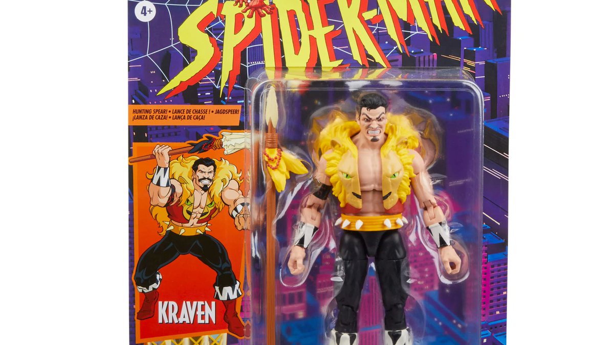 Kraven The Hunter is coming to @Hasbro's Marvel Legends Retro Spider-Man line (exclusive) 

https://t.co/BNoPpEwARC https://t.co/q7Hve2DZYw
