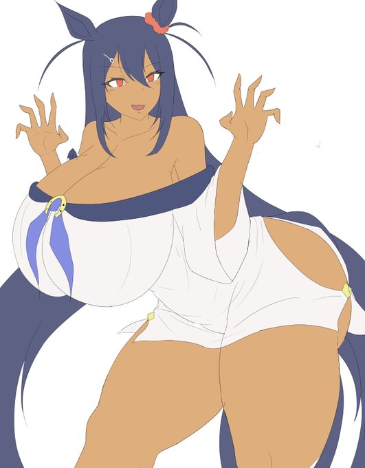 昔描いたのに一生下塗りから進まない姐さんが出てきた😭 