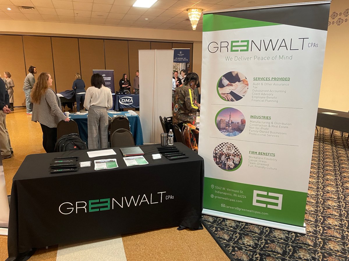 We're at the 43rd annual Collegiate Career Expo at Primo South Banquet and Conference Center today until 2:00 p.m. recruiting for future internship and full-time hire positions!  We hope you will stop by and talk with us about our opportunities.