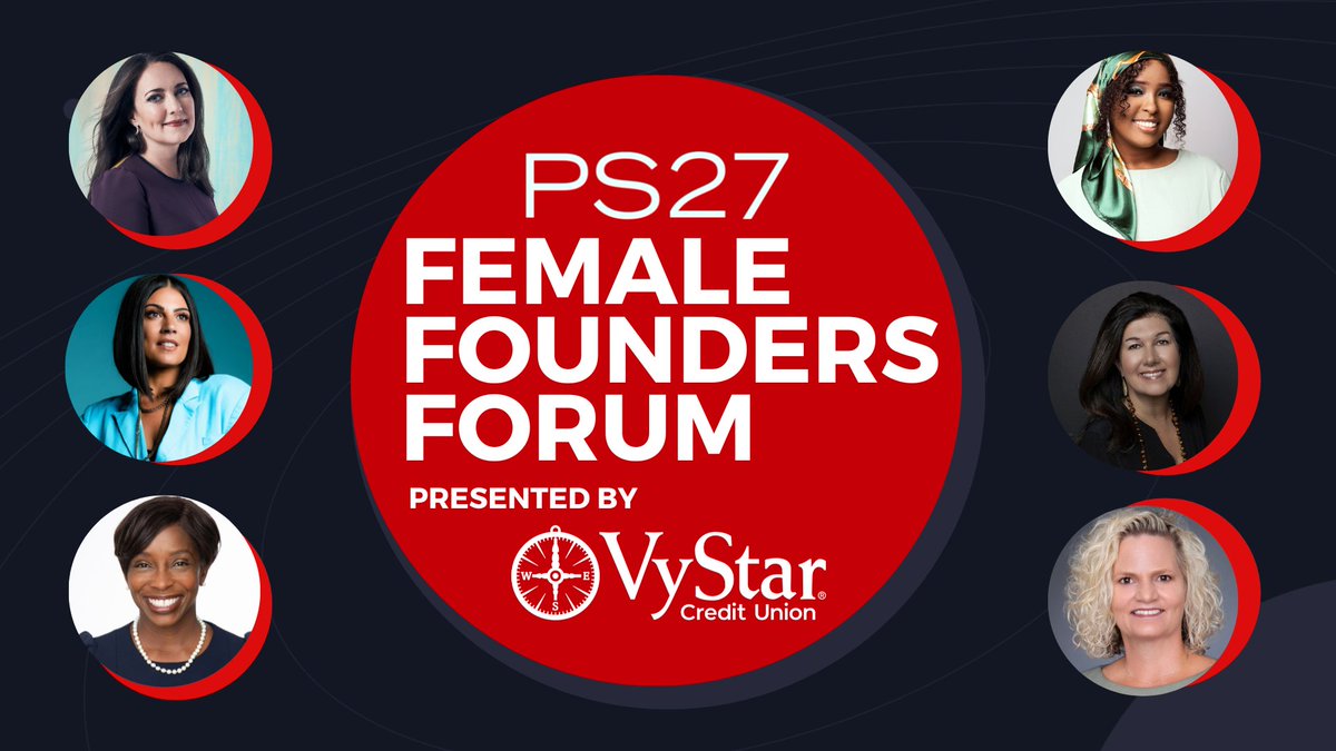 PS27Ventures's tweet photo. Let's increase the number of women getting funded in Florida! Join us for the Female Founders Forum on March 3rd and hear five founders pitch for a $250K* investment! Reserve your space - https://t.co/aAgqJpSbXY https://t.co/9EZP9hvjxj