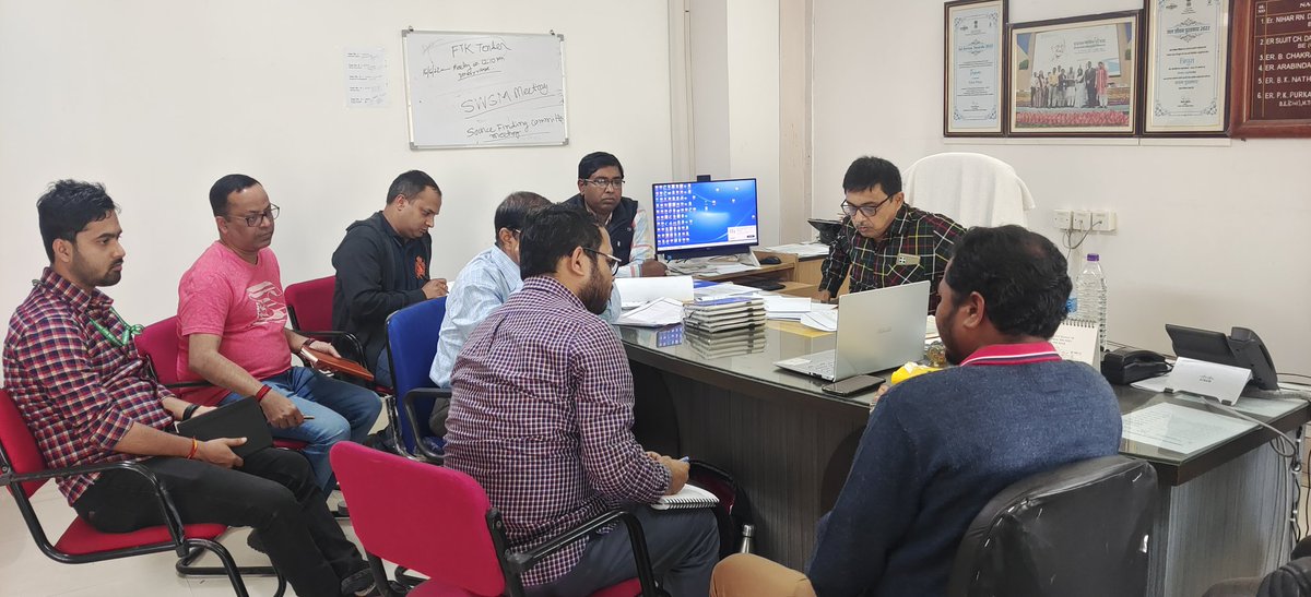 SECPartner_JJM's tweet photo. Great meeting between the CML-Tata Trusts team and Director DWS of Tripura, focusing on the progress and future plans of JJM and SBM(G) initiatives in Tripura.

Fruitful exchange of ideas and suggestions to improve implementation, with a collaborative approach towards success. https://t.co/OpkNT7BCcJ