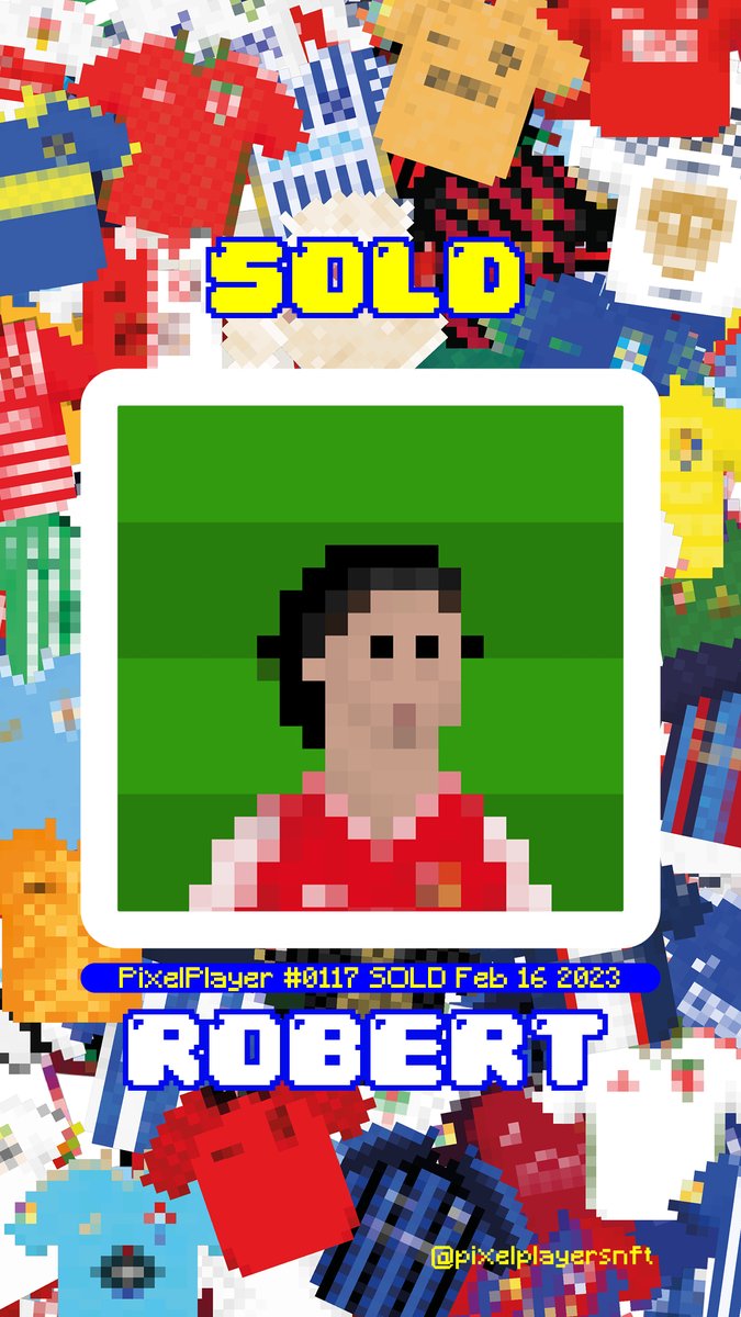 PixelPlayersNFT's tweet photo. ๐จ TRANSFER ACTIVITY!
โฝ๏ธ #PixelPlayer #0117 has been signed by Gooner @TheModernDodo! ๐ด
๐ซ๐ท French, nicknamed Bobby and ornate facial hair. Pure sauce in his day, pixelated during the invincible season of 2003/04 ๐
๐ DONE DEAL โ๏ธ #AFC #COYG #NFT
๐ฉ๐ https://t.co/JsFTIoFP9a https://t.co/WRZlzy5qb5