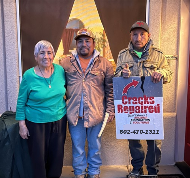 AZFoundationFix's tweet image. Arizona Foundation Solutions lives by the saying, &quot;treat the customer as if you are that customer.&quot;
Leaving no customer behind and striving for customer satisfaction. Thank you for choosing us as your foundation repair company!
#happycustomer #arizonafoundationsolutions