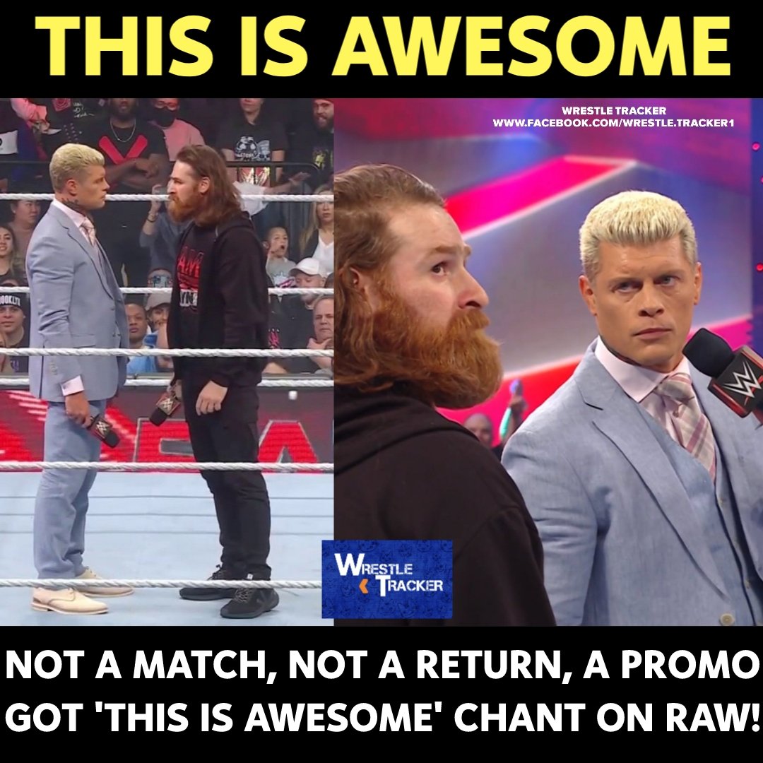 wrestletracker1's tweet image. Triple H era at its peak! 👏

#CodyRhodes #WWERAW