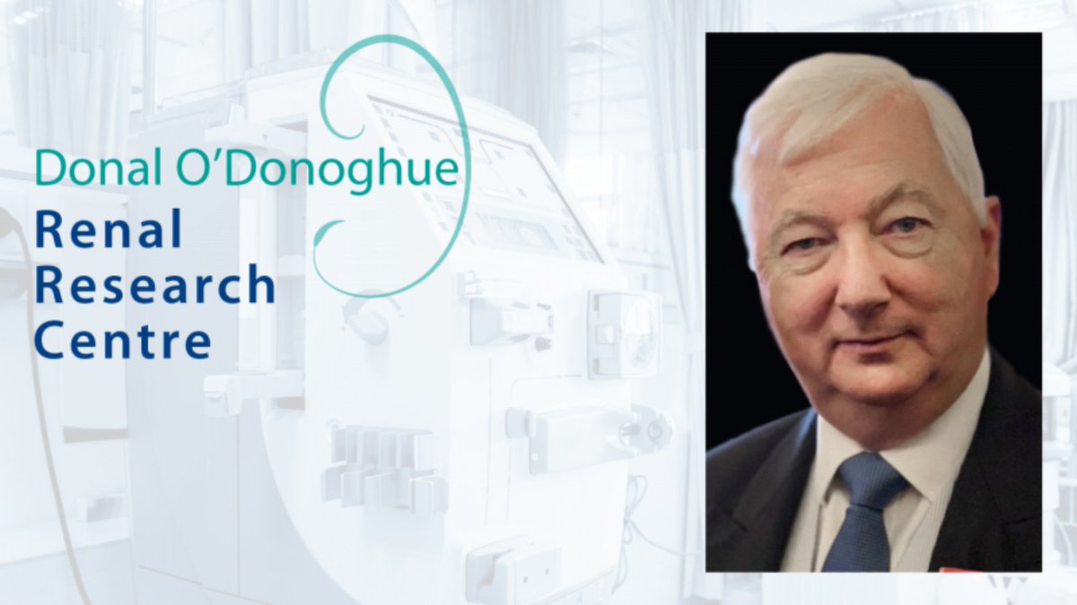 A new #renal research centre is opening at <a href="/NCAresearchNHS/">NCA Research NHS</a> to honour the legacy of our former colleague Prof Donal O’Donoghue OBE &amp; to continue his work. 

Register for the opening event
👉 bit.ly/3S4r4he

📅 8 March 2023
🕒 15:00 – 17:20 GMT