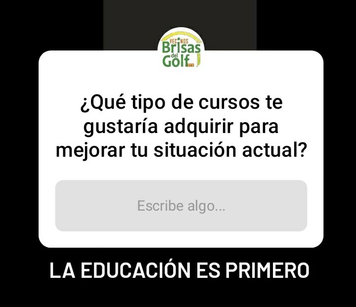 vecinosdebrisas's tweet photo. Con la pandemia todos aprendimos a sacarle provecho a la virtualidad y en el caso de la educación nos ha facilitado el poder estudiar o aprender diferentes cursos para mejorar habilidades o conocimientos. 
¿En cuál estarías interesado/a? #cursosonline #educacion #emprendedores https://t.co/3KVJxYocZp