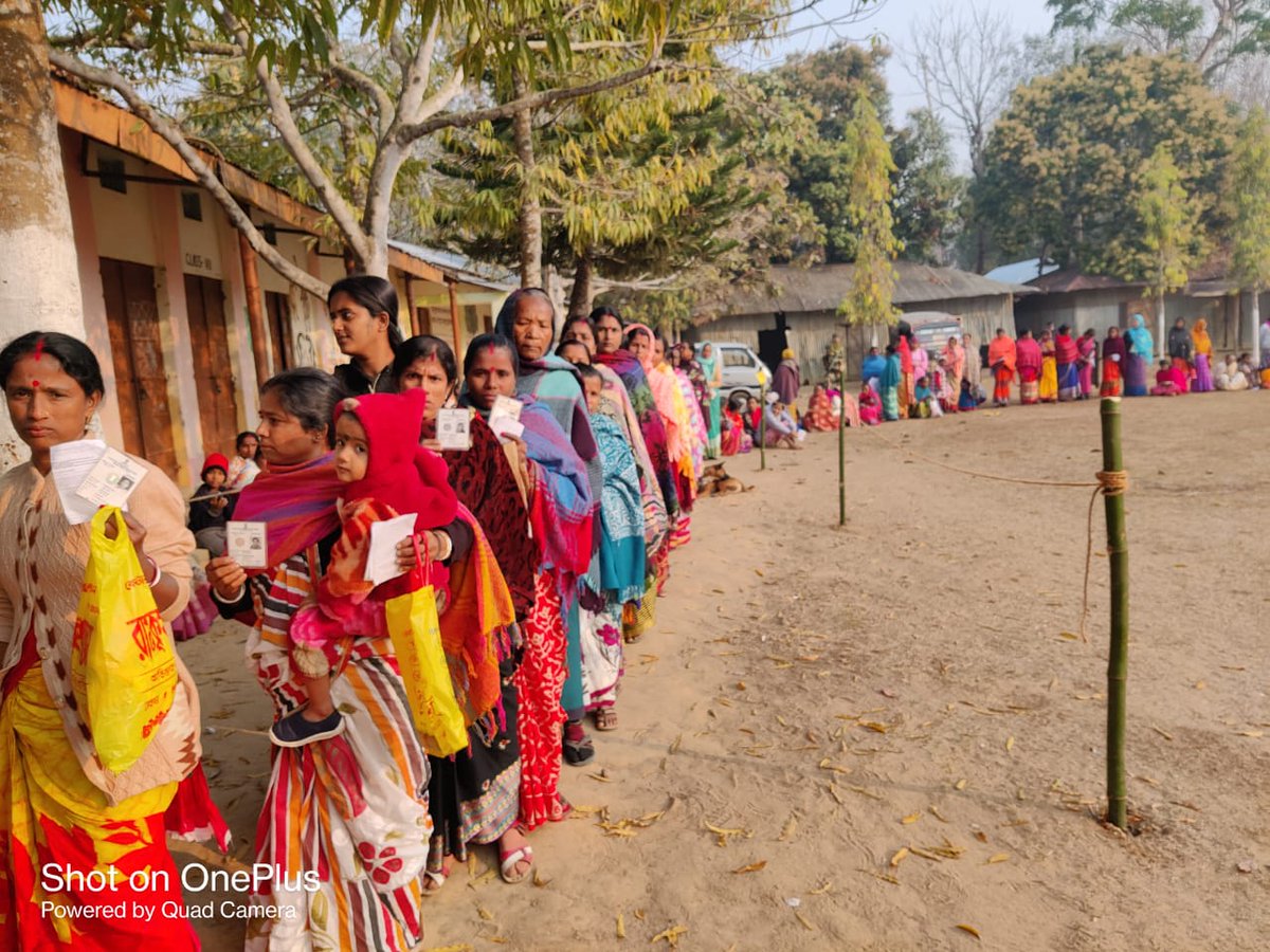 Voting in various polling stations under 36-Santirbazar (ST) AC,  South Tripura District.
The Festival of Democracy.
#TripuraAssemblyElections2023 
<a href="/ECISVEEP/">Election Commission of India</a> 
<a href="/SpokespersonECI/">Spokesperson ECI</a> 
<a href="/ceotripura/">CEO, Tripura</a> 
<a href="/southtripuradmo/">DM & Collector Office South Tripura</a>
