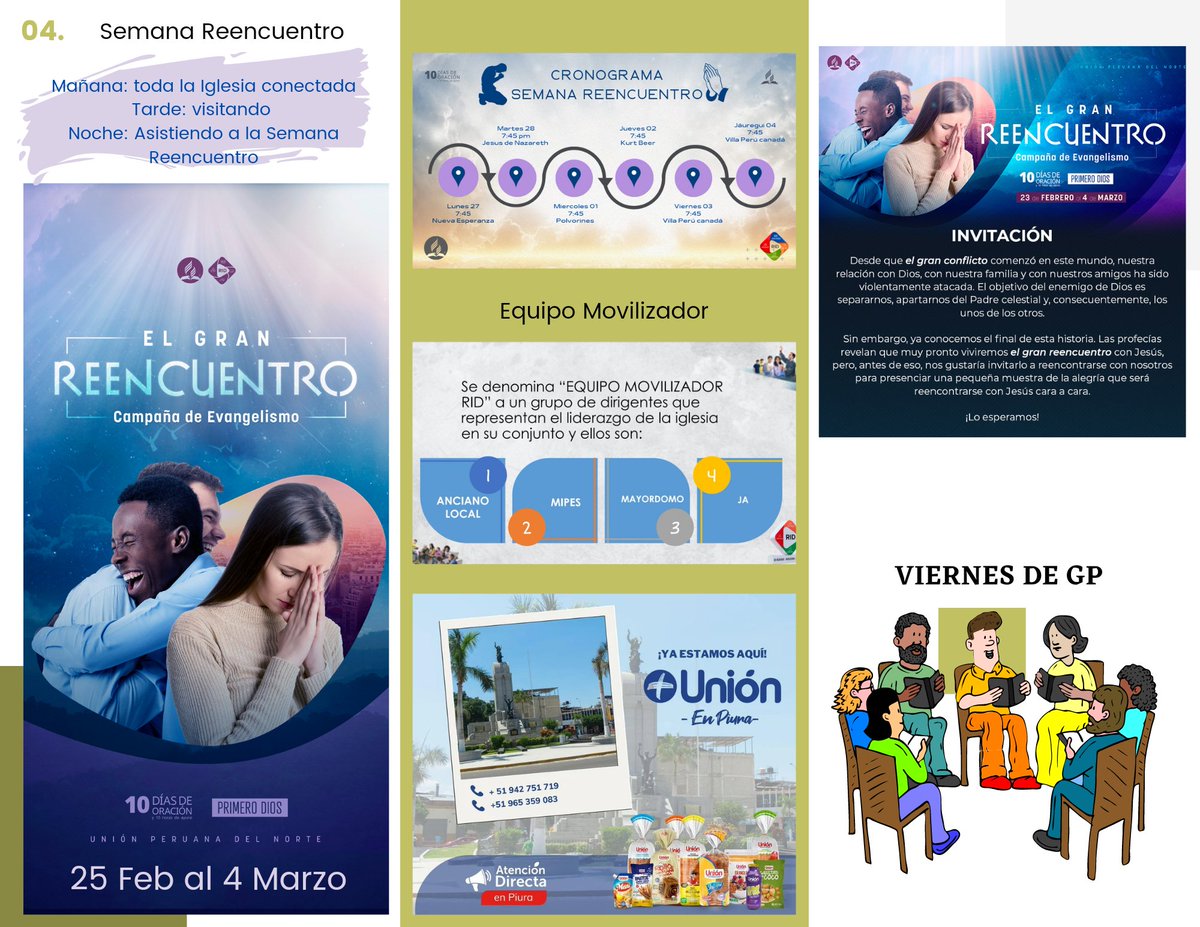 hugocapcha7's tweet photo. Nos vamos preparando para vivir una experiencia alentadora para la Iglesia toda en el marco de la semana Reecuentro.
@AdventistasMPN 
@PrMontalvan 
@PrVictorVasquez 
@DanielGuimac https://t.co/4zRCZIyz55